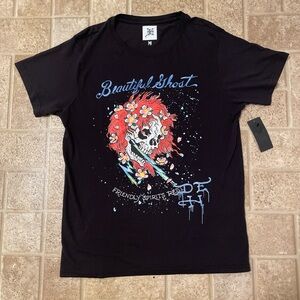 ED HARDY GHOST SKULL T-SHIRT